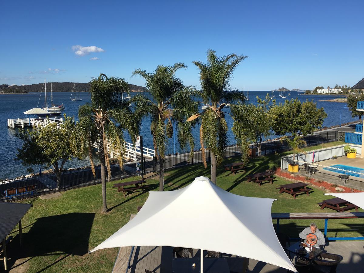 Mariners On The Waterfront Motel Batemans Bay Exterior foto