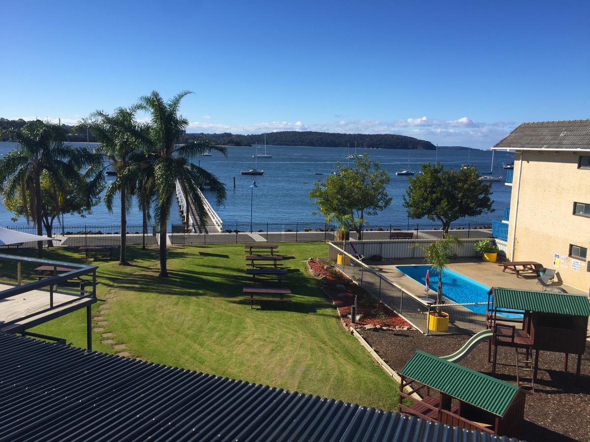 Mariners On The Waterfront Motel Batemans Bay Exterior foto