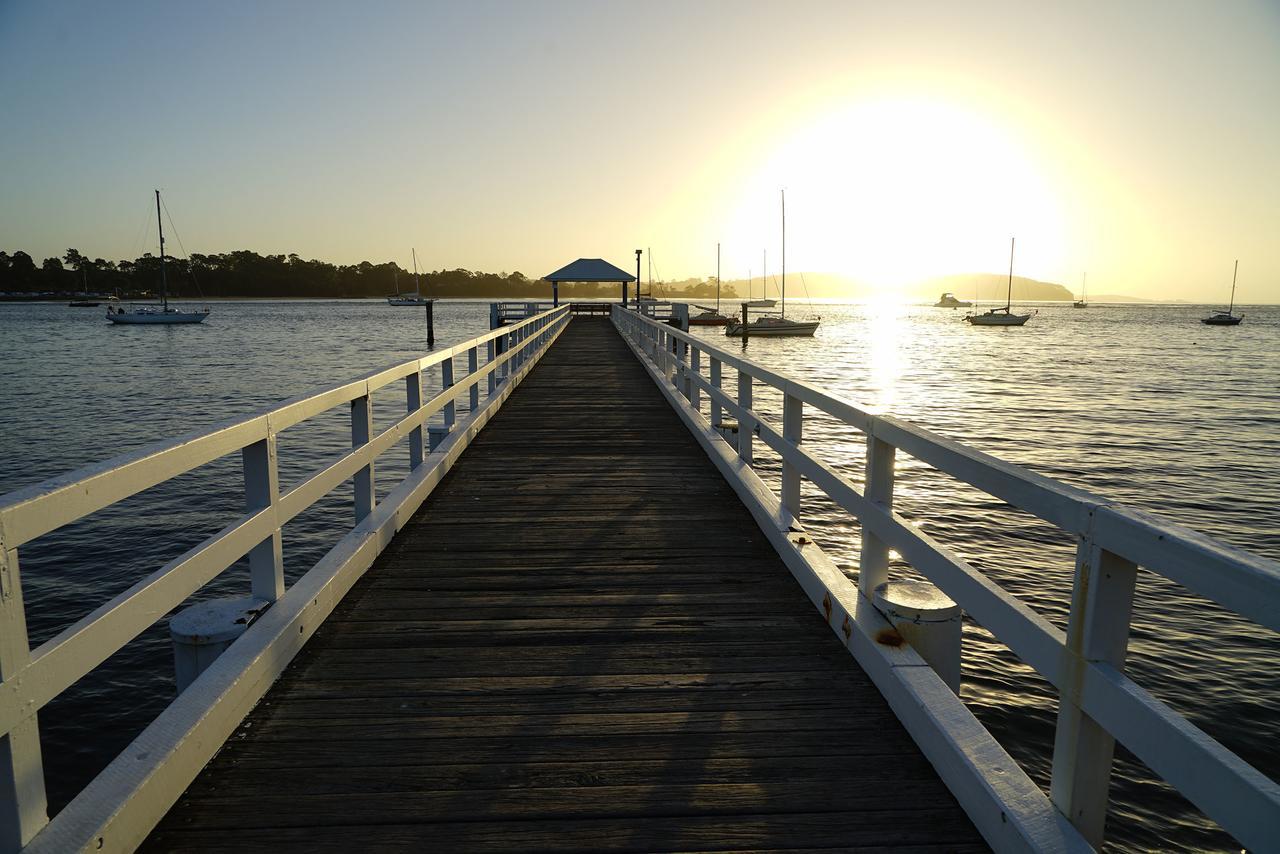 Mariners On The Waterfront Motel Batemans Bay Exterior foto